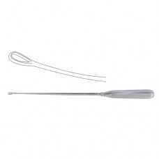 Sims Uterine Curette Blunt - Malleable - Fig. 2 Stainless Steel, 31 cm - 12 1/4" Width 8 mm
